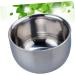 Minkissy Men's Shaving Cream Bowl - Stainless Steel Shaving Bowl with Cover | Premium Shaving Accessories for Men - Buy Online on GoSupps.com