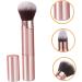 Gogogmee Double-ended Makeup Brush Blush Brush Dual End Makeup Brush Foundation Brush Powder Brush Cosmetics Brush Blending Brush Blusher Brush Women Makeup Tool Loose Powder Makeup Sponge - Buy Online on GoSupps.com