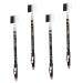 Angoily 4pcs Two-in-one Eyebrow Pencil Eyebrow Pen Mini Suitcase Eyebrow Beauty Pencils Miss 2 in 1