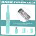 Fomiyes Electric Eyebrow Trimmer & Facial Razor for Men & Women Low Noise Hair Removal Device for Grooming & Care - Buy Online on GoSupps.com