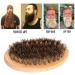 Buy LCKJLJ Natural Wild Boar Bristles Men's Razor & Beard Brush | Portable Facial Cleaning & Mustache Tools for Grooming - Buy Online on GoSupps.com