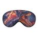 Dinosaur Thunder Funny Sleep Mask Blindfold Eye Cover with Adjustable Strap for Sleeping Light Blocking Men Women