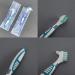 Denture Brush with Double Head & Handle - Multi-Layered Cleaning Tool for False Teeth | Prosthesis Supplies with Case - Buy Online on GoSupps.com