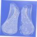 FRCOLOR High Heel Inserts for Women - Adhesive Arch Support Insoles with Massaging Effect | Comfortable Silicone Gel Insoles - Buy Online on GoSupps.com