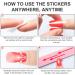 Ruarby Semi Cured Gels Nails Stickers Nails Polish Strips Korean Style Gels Nails Strips Nails Art Decortions for Party Style1 - Buy Online on GoSupps.com