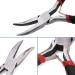 2 Pack 5 Inch Bent Nose Pliers for Jewelry Making and Beading Supplies - Buy Online on GoSupps.com