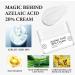 20% Azelaic Acid Serum Cream Azelaic Acid Cream Face Serum Skin Care Beauty with Niacinamide & Vitamin C Reduces Blackheads Acne Rosacea - Buy Online on GoSupps.com