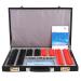 Ophthalmology Optometry Kit 266 Pcs Optical Trial Lens Set Adjustable Trial Frame Optometry Optician Lens Set Eye Test Glasses Optical Trial Lens Set Kit