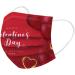 10PCS Valentine's Day Holiday Disposable Face_Mask Valentine's Gift for Lover Wife Honey - Buy Online on GoSupps.com