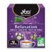 Yogi Yogi Organic Relaxation Infusion 100% Organic Melissa Chamomile and Linden Flowers 12 Heat Sealed Sachets without Staples 21.5 g 310811