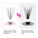 Fadlash Cluster Eyelashes - 10 Roots 0.10mm C Curl 8-15mm Mixed Length 120PCs for DIY Self-Application | Perfect for Natural Look - Buy Online on GoSupps.com