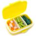 Honbay 2PCS Vitamin Organizer Box - Portable Pill Case with 3 Removable Compartments for Travel & Daily Use - Ideal for Vitamins & Medications - Buy Online on GoSupps.com