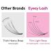 Eyesy Lash 500 Camellia 5D 0.07 C 7-9-11 American Volume Premade Fans - Buy Online on GoSupps.com
