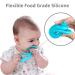 Mombella Elephant Baby Teether for Babies 3-12 Months with Clip | Silicone Teething Toy for 3-6 Month Old | Chew Toy for 6-9 Month Olds | Soothes Sore Gums | Newborn Baby Gift - Blue - Buy Online on GoSupps.com