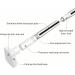Siuke Expandable Curtain Rod - 20 to 32 Inches No Drill Rust-Free Clamping Bar for Windows & Shower - H44959-2 - Buy Online on GoSupps.com