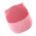 Didiseaon Face Brush Electric Washing Machine Silicone Exfoliating Pad Face Cleaning Pad Pore Cleaning Device Silicone Facial Brush Electric Massagers Silica Gel Detergent Pink Frosted