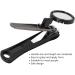 Nail Clipper With Magnifying Glass Portable Nail Clipper Heavy Duty Nail Cutter Smart Nail Clippers Magnifier Loupe Set for Seniors(black) - Buy Online on GoSupps.com