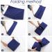 Lightweight Breathable Navy Sleeping Bag Liner | Compact Travel Bed Sheet 63*82.7 | Ideal for Camping, Home, and Hotel Use - Buy Online on GoSupps.com