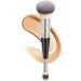 Makeup Brushes Dual-Ended Foundation Brush | Multifunctional Brushes Beauty Tools For Women Girls For Powder Liquid Concealer Cream Lencyh Black Handle Silver Tube - Buy Online on GoSupps.com
