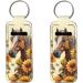 Suobstales Horse Sunflower Butterfly Print Chapstick Holder Keychain Neoprene Lip Balm Holder Lipstick Sleeve Pouch Lip Balm Portable Pocket Lip Gloss Tube Holder Travel Accessories - Buy Online on GoSupps.com