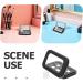 Palette Magn tique Compacte Noire Mate 6 Compartiments en M tal Plaque de Pressage Int gr e Palette de Fards Paupi res et Blush Vide pour Maquillage DIY Rangement Portable - Buy Online on GoSupps.com