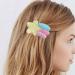 hgnxa 1pc/1pair Rainbow Star Shape Hairpin for Sweet Girls Cute Sweet Style Hair Barrettes Embroidery Aesthetics Hair Clip A pair - Buy Online on GoSupps.com