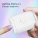 Electric Nail Clipper Corta U as Electrico Bebe 2 in 1 Electric Nail Clipper with Light Grinding Discs Type C Baby Nail Clippers Fast Charging Automatic Nail Cutter White - Buy Online on GoSupps.com