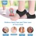Hilph Heel Pads Protector for Plantar Fasciitis & Heel Pain Relief - Gel Cushions for Men & Women - Large Black Heel Support for Achilles Tendonitis & Cracked Heels - Buy Online on GoSupps.com