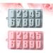PRETYZOOM Cake Stencils Number Chocolate Mold Candle Silicone Mold Molde De para Chocolate para Chocolate De Chocolate Molds Ice Cube Mold Soap Mold Handmade Soap Happy Birthday - Buy Online on GoSupps.com