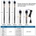 FREESEA Adjustable Aquarium Heater 25-300W with Submersible Thermometer | Reliable Fish Tank Temperature Control - Buy Online on GoSupps.com