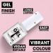 Collection Cosmetics Long Lasting Spotlight Shine Gel Effect Nail Polish Top Coat 10.5ml Clear - Buy Online on GoSupps.com
