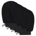 4 pieces peeling gloves black Deep body peeling glove dead skin-remover shower-body peeling gloves for women and men grown in