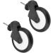 Voluxe Stroller Wheels - 360 Rotation Accessories for Kiddopotam Yoya Chbaby Yoyo | Front Wheel Pair (12) - Buy Online on GoSupps.com
