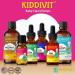 Kiddivit Baby Multivitamin Liquid Drops - 48 Daily Servings 4 Fl Oz - Glass Bottle - Sugar Free, Gluten Free, Vegetarian Friendly - Buy Online on GoSupps.com