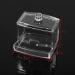 Atyhao Cotton Swab Box | Practical Q-Tip Organizer & Makeup Storage | Transparent Cosmetic Holder with Lid - Shop Internationally - Buy Online on GoSupps.com