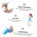 FRCOLOR Arch Support Pads - 4 Pairs Adhesive Cushions for Fallen Arches Gel Foot Insoles for Kids & High Heels - 9.7x5.8cm - Buy Online on GoSupps.com