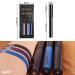 Go Ho Matte Lipstick Set - Waterproof Long Lasting Lip Gloss Trio in Black, Blue, and Purple | Nude Lip Tint Stain Makeup - 3PCS Matte Colors - Buy Online on GoSupps.com