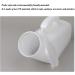 Male Urinal Bottle Male Urinal Long Neck Incontinence Pee Bottle Clear Plastic 1200 Ml - Buy Online on GoSupps.com