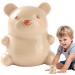 Bear Nail Brush Bear Finger Nail Brush Adorable Bear Soft Stiff Bristles Scrubber Gently Cleans Kid's Nails Easy To Grip Soft Bristles Bear Nail Brush For Nails And Toes Children- Easy To Grip Beige - Buy Online on GoSupps.com