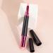 Lip Balm Brush Applicator - Lipstick Blending Brush Dual-ended Lipstick Blending Brush Round And Flat Head Makeup Brush With Dust-Proof Lid - Buy Online on GoSupps.com