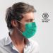 NU R 10pcs 3 Ply Disposable Face Mask Mask with Filter Layer and Elastic Earloop Retail Sealed bags Green - Buy Online on GoSupps.com
