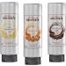 Monin Premium Chocolate Dessert Topping Sauces Bundle - 3 x 500ml with Recipe Cards - Buy Online on GoSupps.com