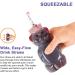 Honey Bear Straw Cups 8oz - 2 Pack, Food-Grade BPA Free Therapy Sippy Bottles for Speech & Feeding Training, with Long Straws & Cleaning Tools - Buy Online on GoSupps.com