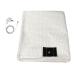 Grounding Mat Grounding Bed Sheet Grounding Sheet for Better Sleep Conductive Earthing Mat with EU Grounding Cable (68 x 132cm)