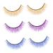 CRILSTYLEO 3 Pairs 3d False Eyelashes Party Eyelashes Fake Eyelashes Cosplay Eyelashes Women Eyelashes Performance Eyelashes Colored Eyelashes Halloween Eyelash
