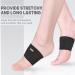 Copper Arch Support for Plantar Fasciitis & Flat Foot Pain Relief - Gel Pads for Fallen Arches - Size 7.9 to 9.5 Inches - Dark Grey - Buy Online on GoSupps.com