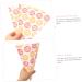 minkissy 50pcs Popcorn Bag Christmas Gift Bags Treat Bags Snacks Cookies Pink Popcorn Clear Goody Bags Piping Bags Halloween Candy Goodie Bag Treats for Child Paper Disposable Biscuit - Buy Online on GoSupps.com