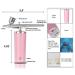 AceFox Cordless Airbrush Kit with Compressor - Portable Rechargeable Handheld Nail Airbrush Machine for Makeup, Cake Decor, Model Coloring, Nail Art, Tattoo Barber - Pink - Buy Online on GoSupps.com