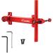 Archery Recurve Bow Sight - SOOHUPET T Shape Adjustable Bowsight with Fiber Pin for Target Practice (Red, 6.0 Inches) - Buy Online on GoSupps.com