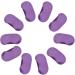Coobbar 10PCS Satin Travel Eye Sleeping Mask Set - Purple | Soft Blindfold for Nap and Rest - Buy Online on GoSupps.com